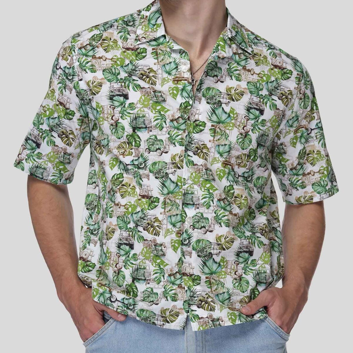 Camasa Oversize cu Maneca Scurta MUMBAI