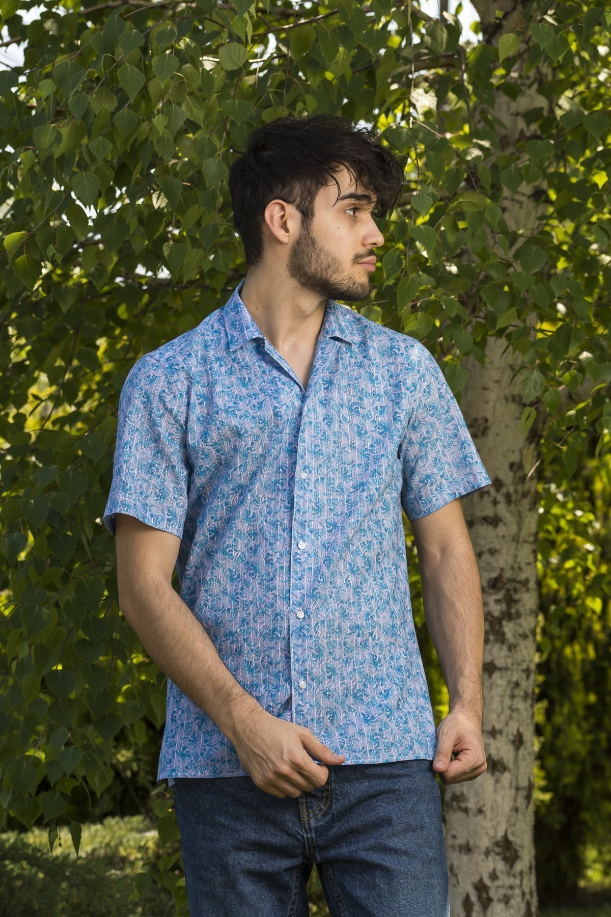 Camasa Barbati cu Maneca Scurta DUSK