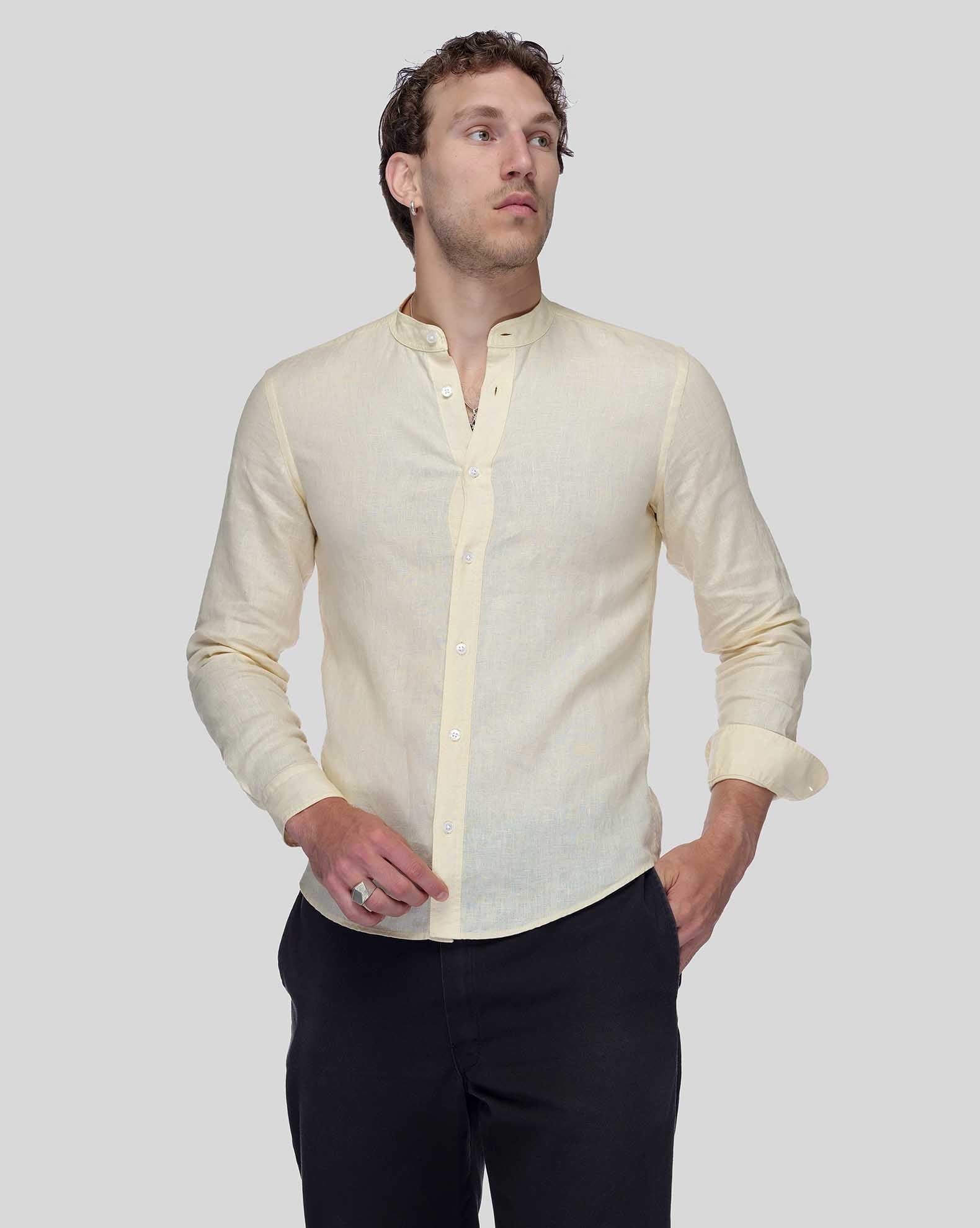 MONACO Linen Men's Shirt