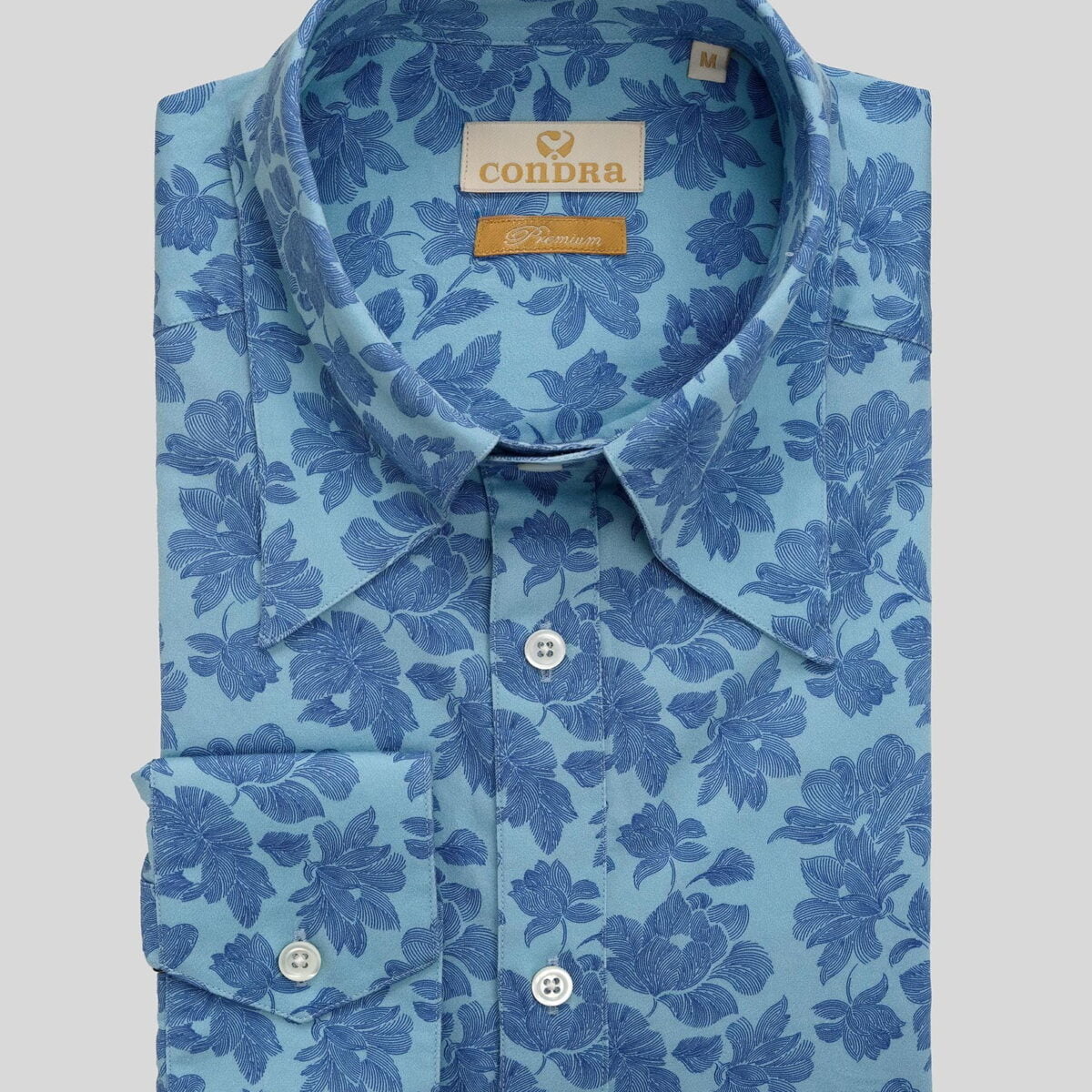 ABSTRACT FLORAL Print Men's Shirt