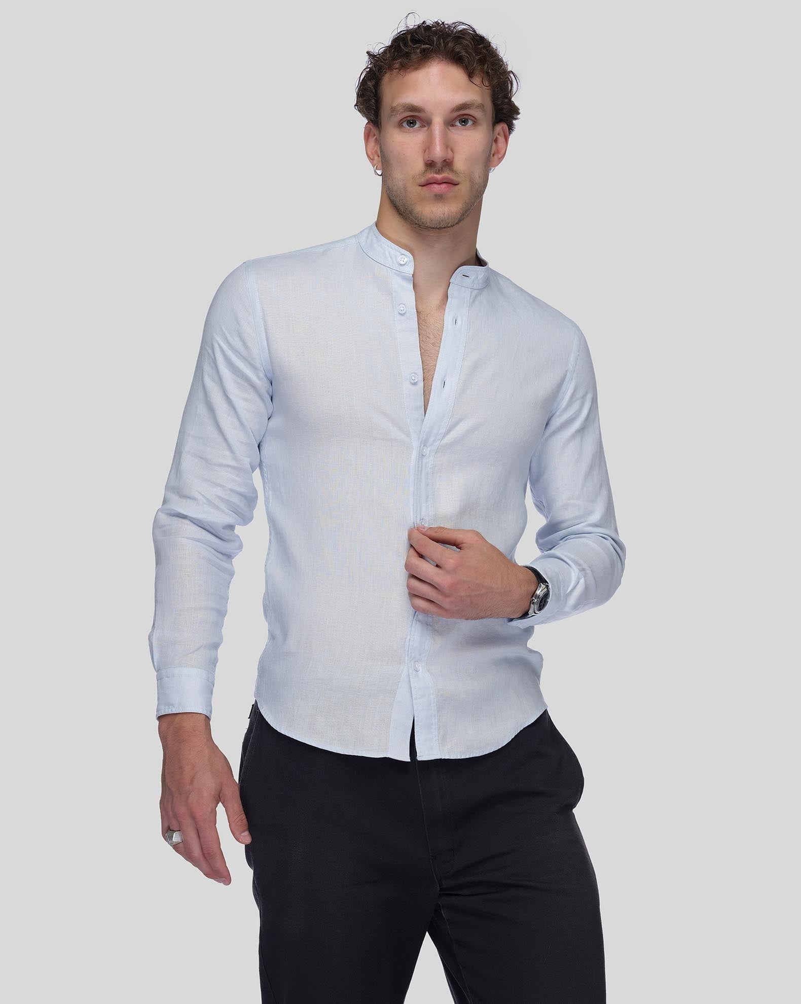 MONACO Linen Men's Shirt