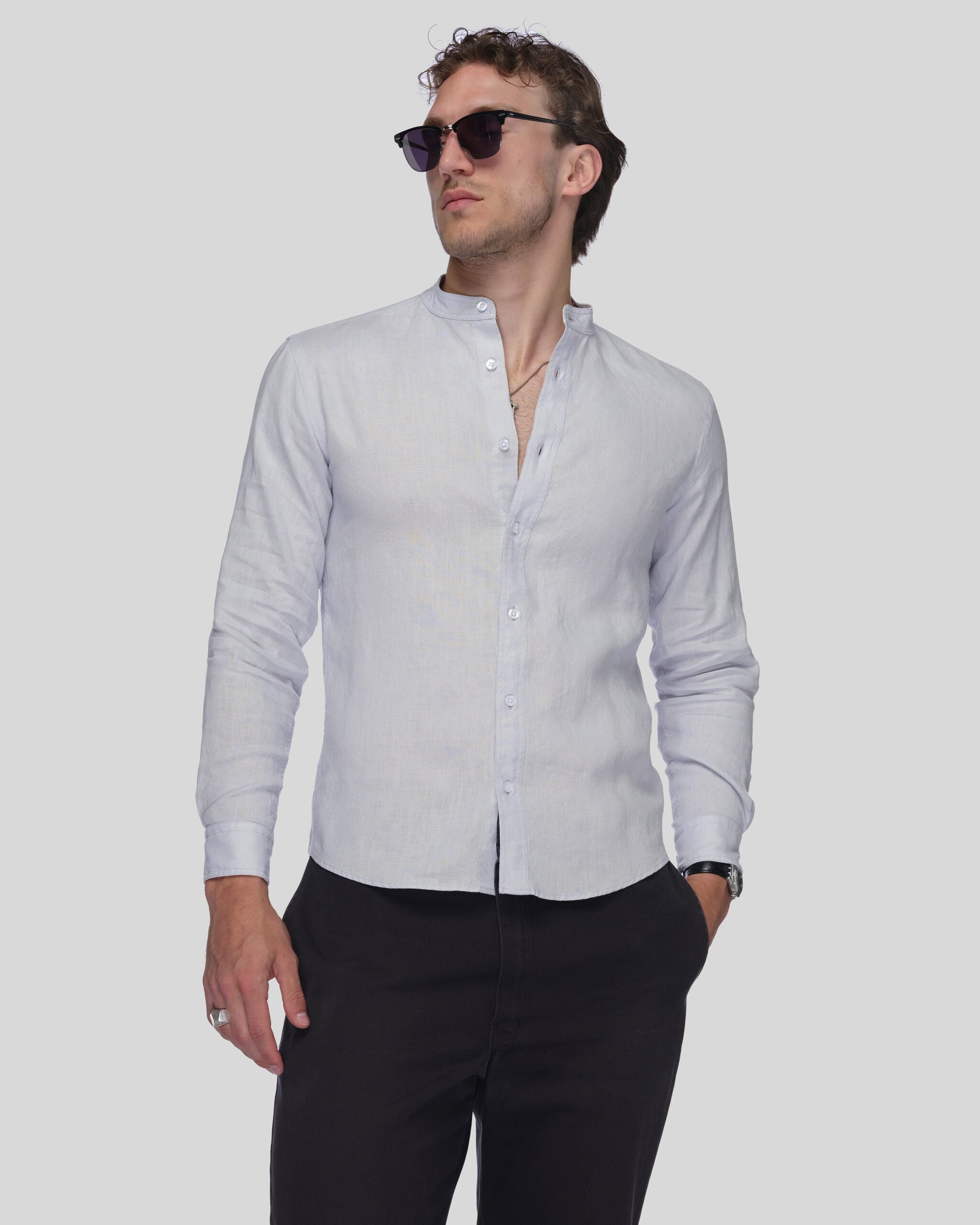 MONACO Linen Men's Shirt