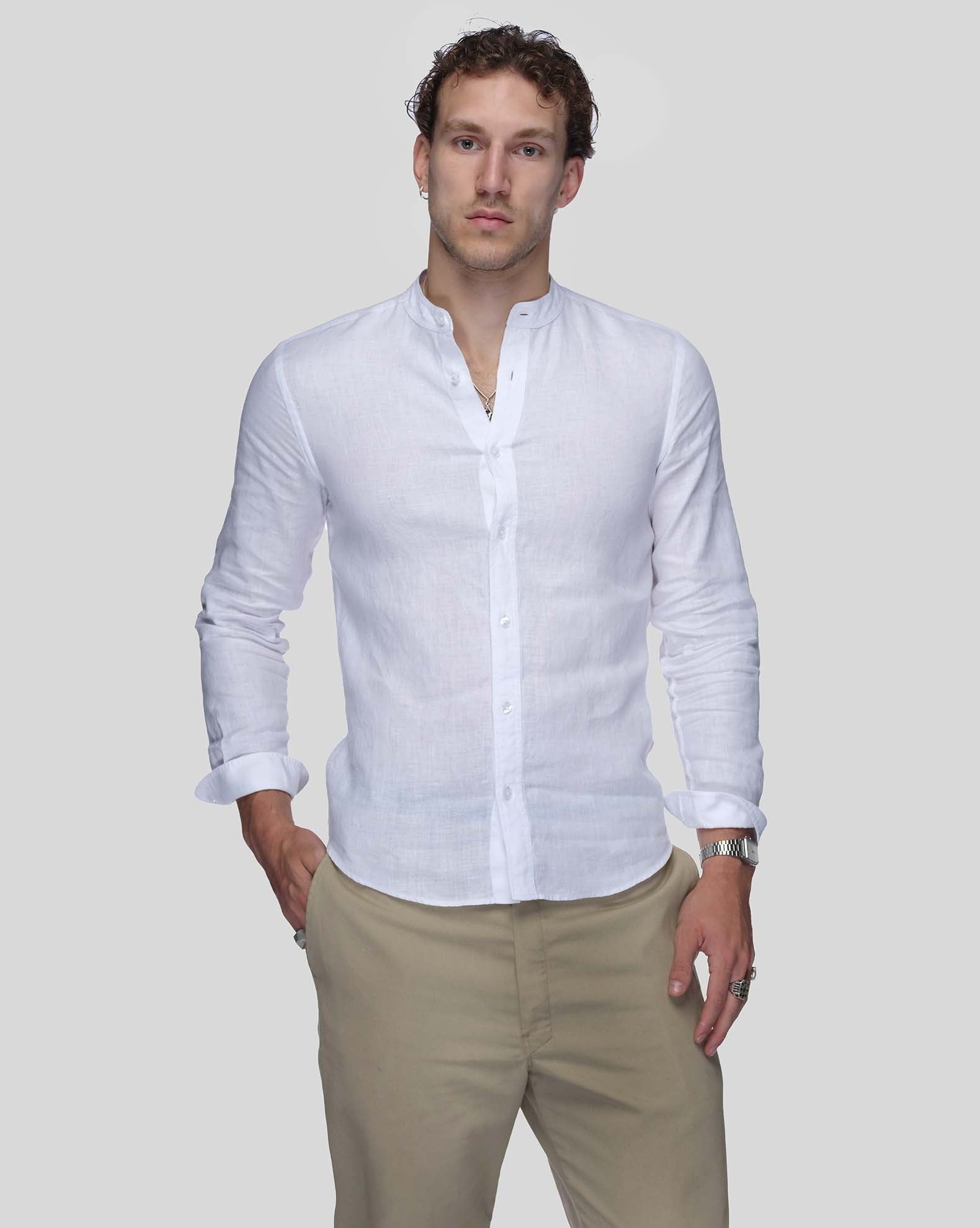 MONACO Linen Men's Shirt