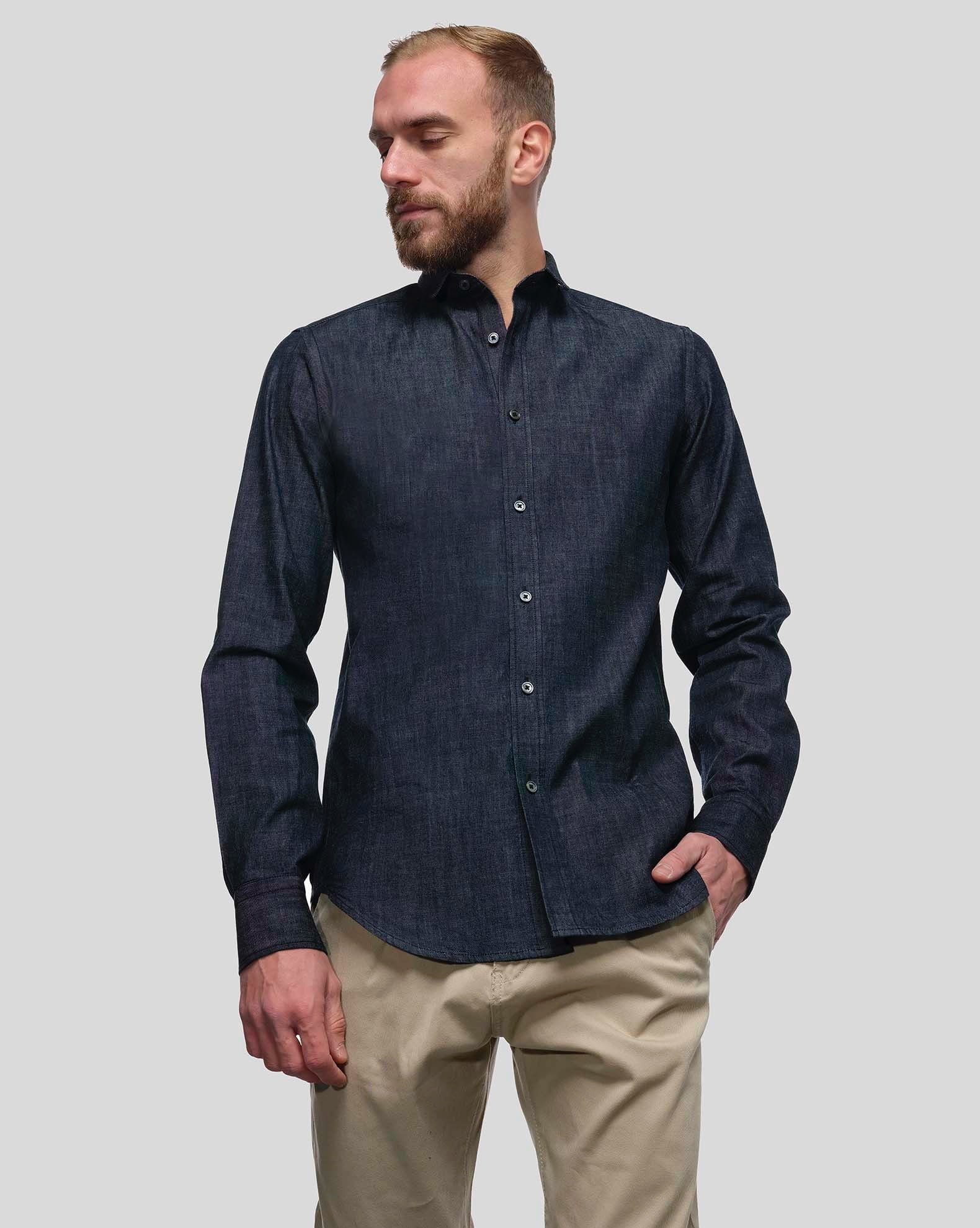 MINIMAL Men's Denim Shirt