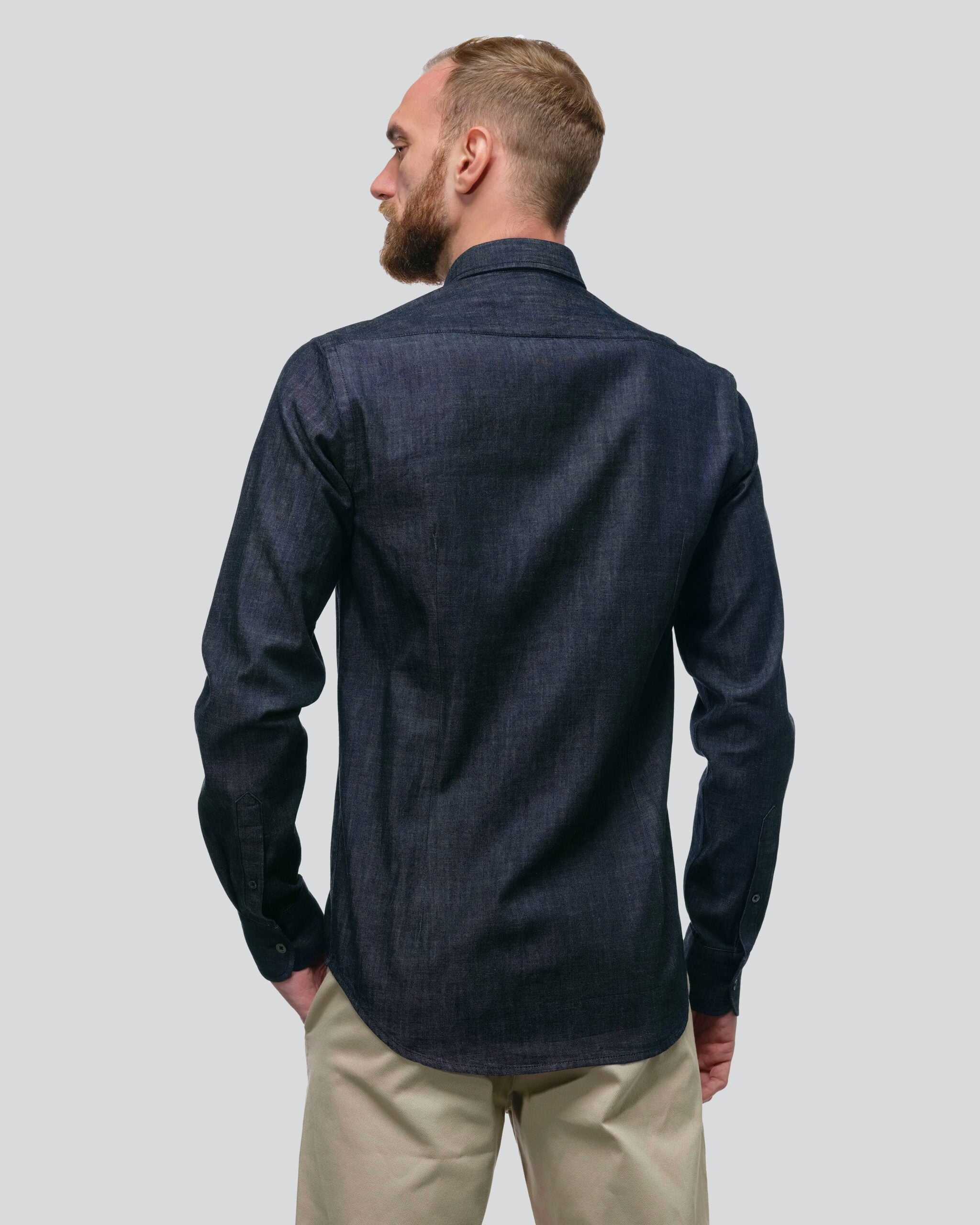 MINIMAL Men's Denim Shirt