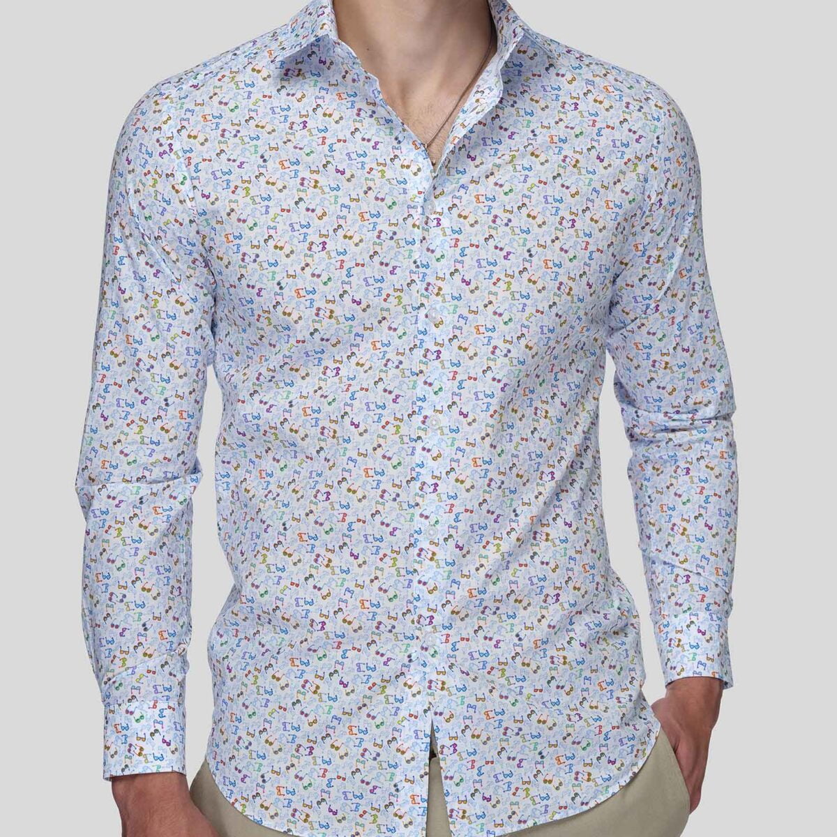 PARTY Print Men's Shirt