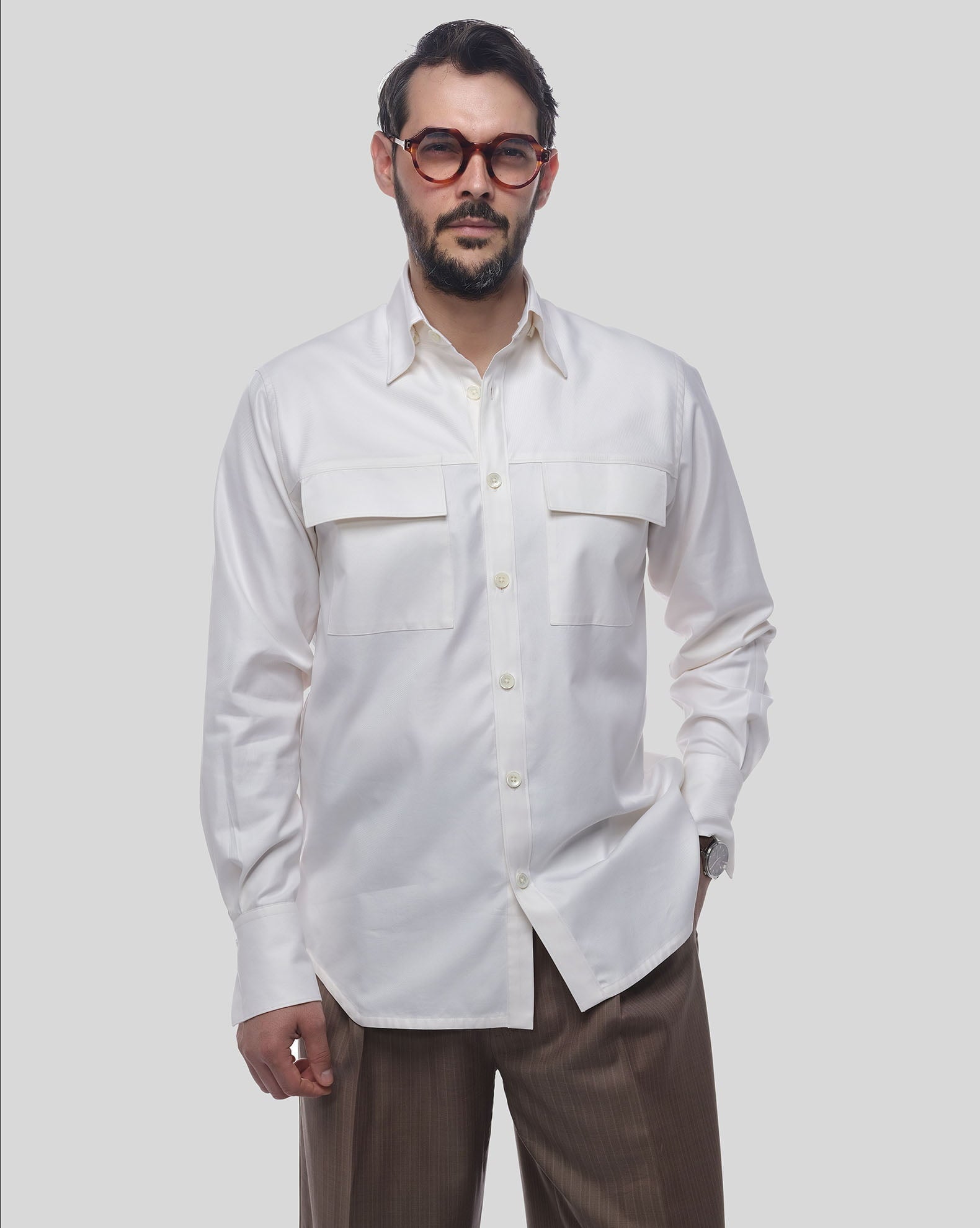 RELAXED ELEGANCE Oversized Men's Shirt