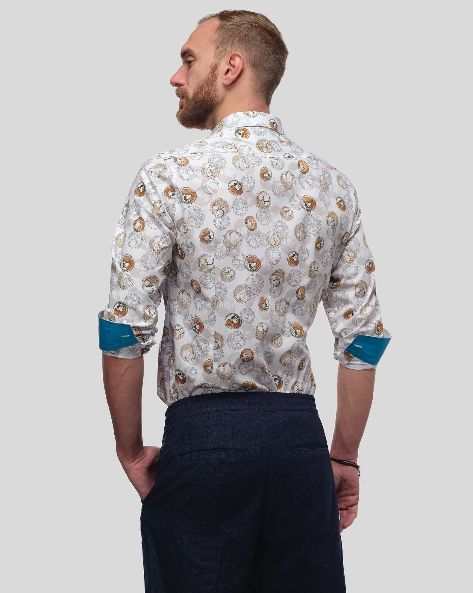 ZOOM Printed Men's Casual Shirt