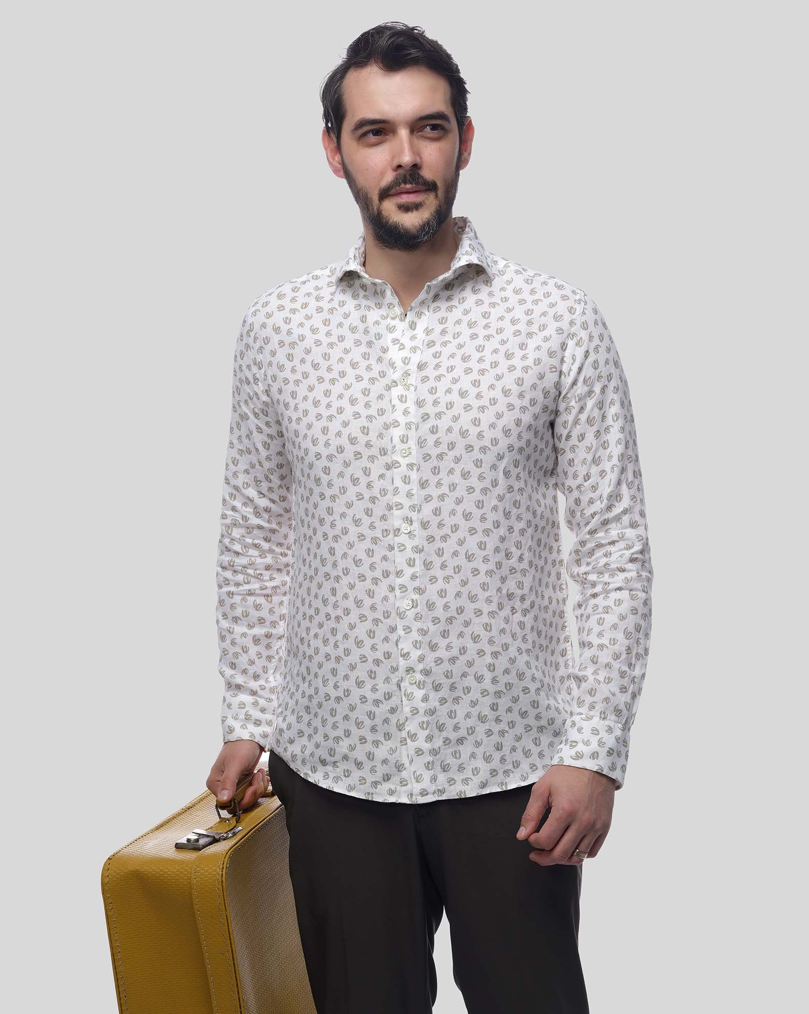 SUN ISLAND Linen Men's Shirt