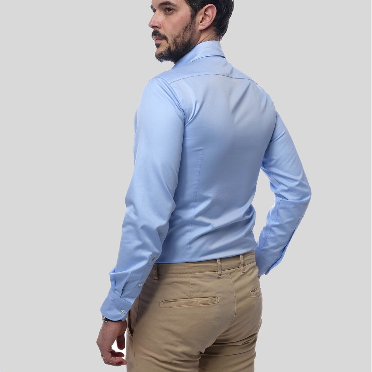 ELEGANCE Solid Colour Men's Shirt