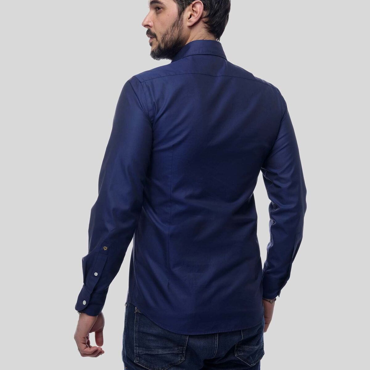 ELEGANCE Solid Colour Men's Shirt