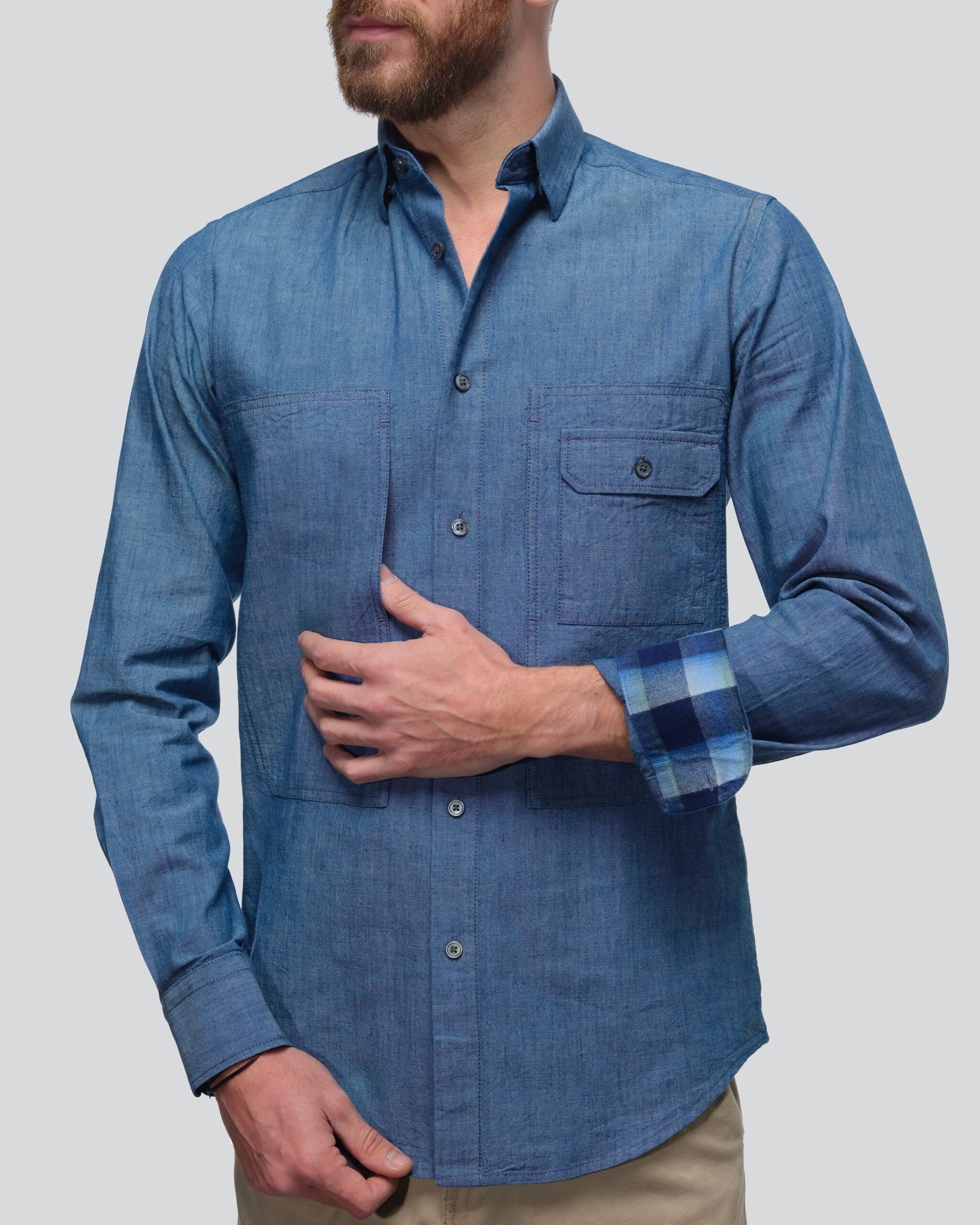 MIX Men's Denim Shirt