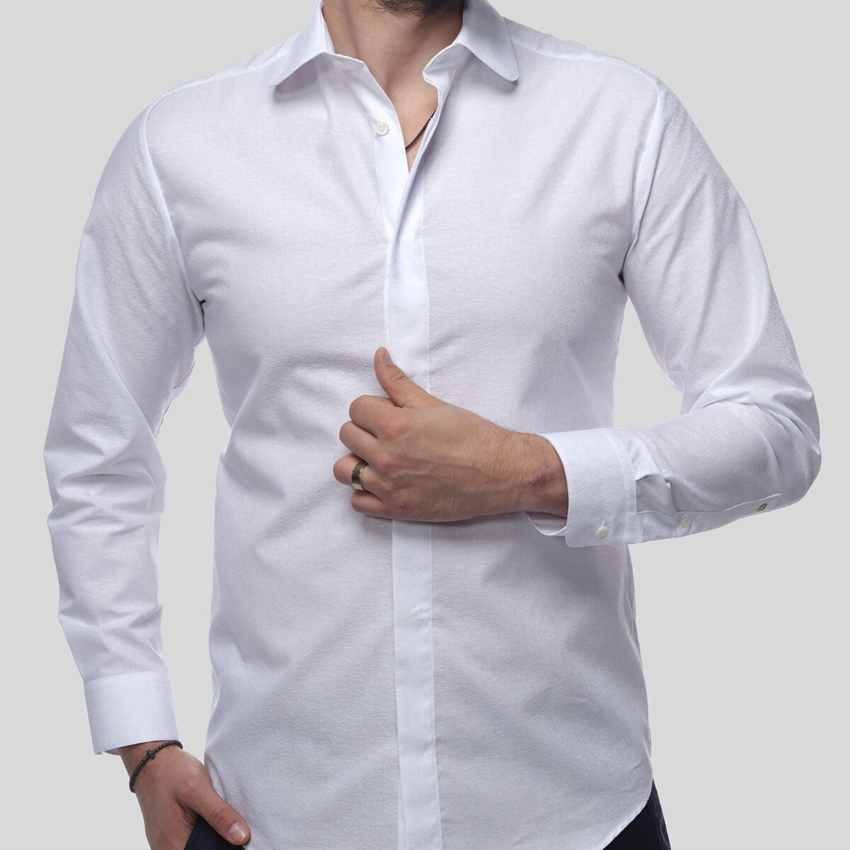 JACQUARD Men's Shirt