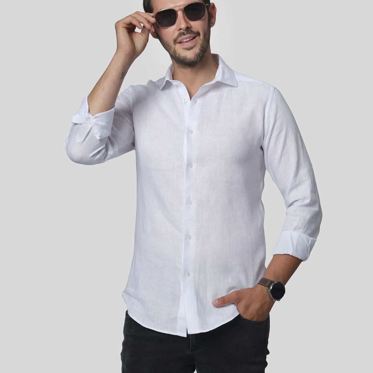 SPARROW Linen Men's Shirt